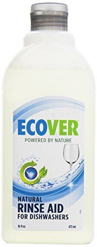 Ecover Dishwashing Rinse Aid, 16 Ounce -- 12 per case.