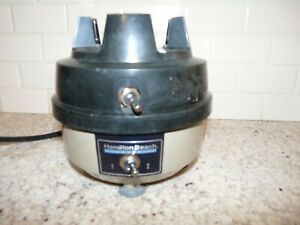 HAMILTON BEACH MODEL 908 CLAMSHELL COMMERCIAL BAR BLENDER MOTOR BASE ONLY