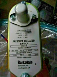 Barksdale pressure switch C9612-3