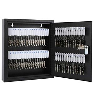 KYODOLED Locking Key Cabinet,Key Storage Lock Box with Code,Key Management Wall