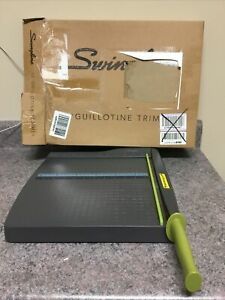 Swingline Paper Trimmer, Guillotine Paper Cutter, 12&#034; Cut Length, 10 Sheets