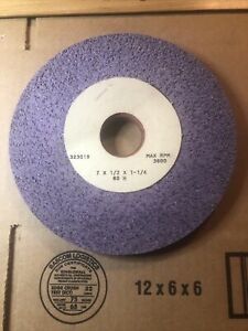 7 x 1/2 x 1-1/4&#034; Grinding Wheel Mode 60H 323019 ! NOS !