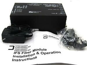 New - Open Box IFS VR6010DRDTA 4-Channel Video Receiver Data Transceiver