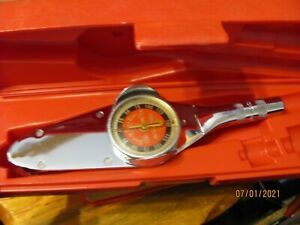 used Snap On 3/8&#034; Torqometer 0 - 150 INCH LBS TE12A