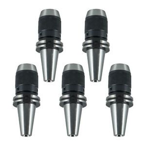 5pcs CAT40 APU16 5/8&#034; APU Drill Chuck Tool Holder 12000 RPM @ G2.5 Balanced