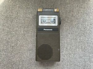 Panasonic No. RN-163 Microcassette Tape Recorder Handheld Voice Communicator