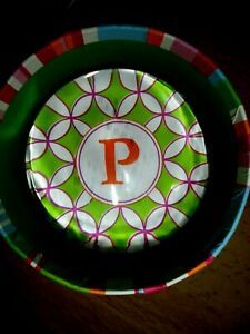 INITIAL &#034;P&#034; PAPER WEIGHT NEW IN BOX