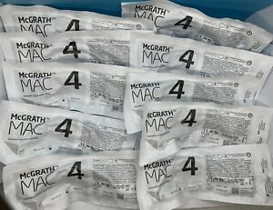McGrath Laryngoscope MAC # 4 Disposable Blade (10 pack) # 350-013-000
