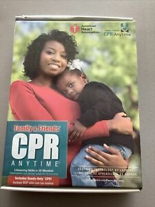 CPR Training Kit Mannequin American Heart Association Family &amp; Friends Anytime