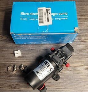 IEIK 12 Volt 12V Diaphragm Pump 4LPM 1.05 GPM 108PSI FREE SHIPPING