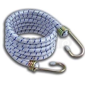 Ram-Pro 6 Pack 72&#034; Long Bungee Cords Set with Galvanized Steel Hooks - Variety