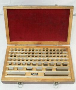 GAGE BLOCK 81 PIECE SET GRADE B
