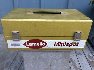 Lamello Minispot Repair Patch Cutter w/ Patches (150 ea. Cherry&amp;Oak) &amp; CarryCase