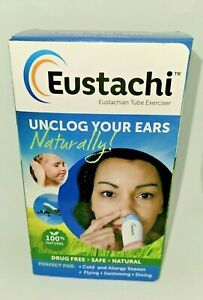 Eustachi Eustachian Tube Exerciser- Unclog Your Ears Naturally NEW Drug Free