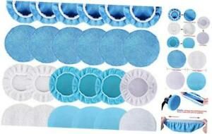 24 Packs Polishing Bonnet Pads (5 to 6 Inches) Including 12 5-6inch 24 Packs