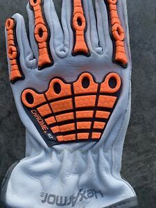Pack of 12, HexArmor #SLT4060, Size 11/2XL Gloves, Sheep Skin, Safety Impact