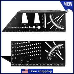 Woodworking Scriber Mark Line Gauge Dovetail Maker Template Guide Tool 3