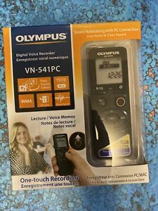 NEW Olympus VN-541PC Digital Voice Recorder - Black One Touch Recording NEW