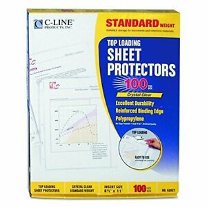 C-LINE 62027 SHEET PROTECTOR STAND WEIGHT 100/BX