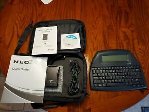 Neo2 Renaissance Learning W/CD USB Typing Keyboarding/Text2Speech/Case