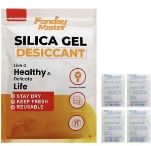 2 Pack - Fonday Master SILICA GEL 5 Gram Desiccant Packets 100 (x2)