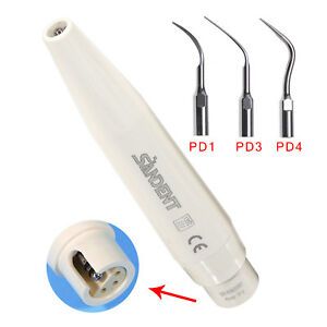 USA Dental Ultrasonic Scaler Handpiece + 5/10*Perio Scaling Tips fit DTE Satelec