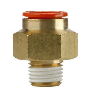 1 PCS SMC KQ2H13-35AS Brass Tube Fitting with Sealant Male Connector KD