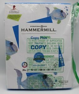 Hammermill Copy Plus 8.5&#034; x 11&#034; Copy Paper 20 lbs 92 Brightness