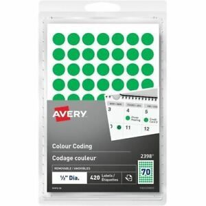 Avery® Color Coded Label - AVE2398