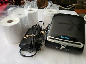 Dymo LabelWriter 4Xl Thermal Label Printer &amp; 4 New Roll of Labels Included
