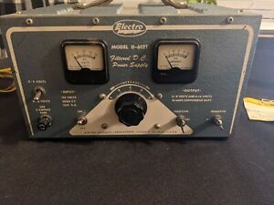 Electro Labs Chicago USA D-612T Filtered DC Power Supply