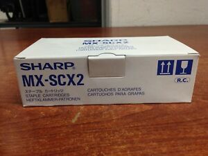 Genuine Sharp MX-SCX2 Staple Box with 3 Cartridges | O633