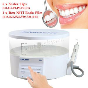 Portable Dental Ultrasonic Piezo Scaler Scaling Handpiece 1000ml Bottle fit EMS