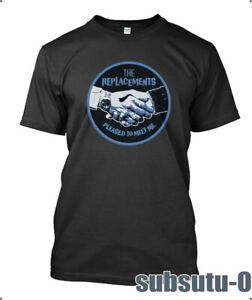 New The Replacements Alternative Punk Rock Band Pleased To Meet Me T-shirt S-2XL