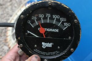 Vintage MARSHALL TOWN CENTIGRADE GAUGE S19
