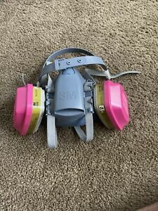 3M 7502 &amp; 2 EA 60926 P1OO/Multi Gas/Vapor, Multi-Purpose Respirator Size: MEDIUM