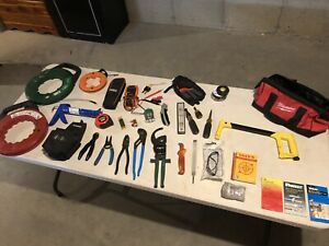 Electricial Hand Tools And Test Equipment Lot
