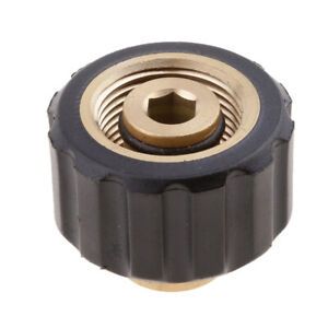 Brass Quick Washer Quick Coupling Female 1/4 to Female M22x1.5 Socket