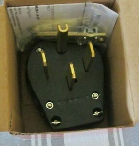 Pass &amp; Seymour Angle Plug 3867-CC5 range 30/50A 125/250V NIB
