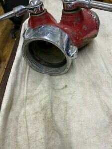 Firefighting Gated Wye 3&#034; nh x 2  1 1/2&#034; nh  Made by Akron Brass  (its actually