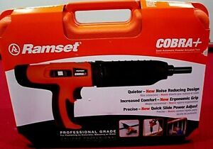 Ramset 16942 Cobra+ 0.27 Caliber Semi-Automatic Powder-Actuated Tool New In Box