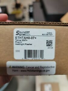 SOUNDOFF SIGNAL ETHTAH0-07+ TAHOE FLASHER WIG WAGS