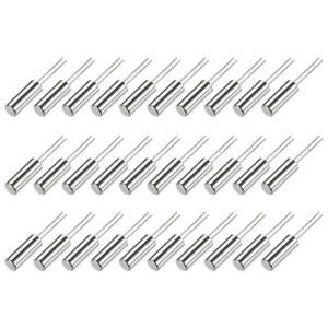 30 Pcs 32.768KHz 3 x 8mm DIP Quartz Crystal Oscillators Resonators Replacements