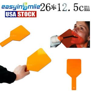 Hand-held Dental Shield Plate Eye-protective Board Curing Light 26*12.5cm 1PCS