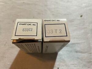 2-Rolls AMPROBE INSTRUMENT 833T2 Recorder Chart Paper New Old Stock