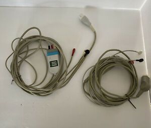 Lot of 2 Philips ECG Trunk Cables M1500A