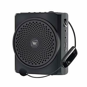 WinBridge Wireless Voice Amplifier Microphone Headset Bluetooth 16W 2200mAh P...