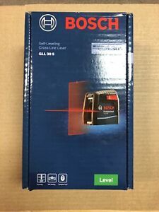 Bosch GLL 30 S Self Leveling Cross Line Laser Level w/ Flexible Mount New