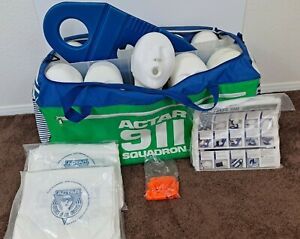 ACTAR 911 Squadron CPR Training Dummies in Duffle Bag x 10 Manikins