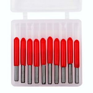 Engraving CNC Drill Bit 10pcs /kit 60 Degree Bits Replacement Router Tool
